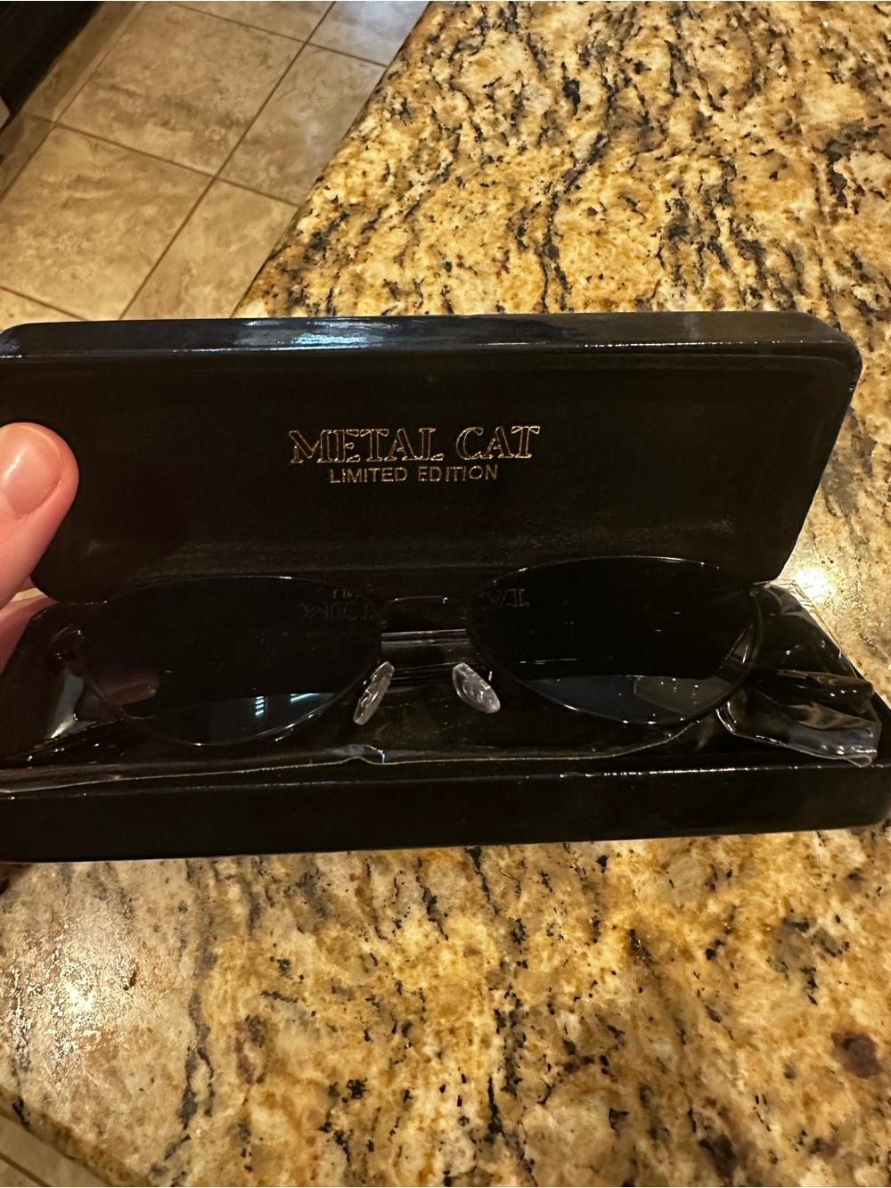 D. Franklin Metal Cat Sunglasses - Limited Edition
